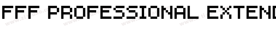 FFF Professional Extended字体转换